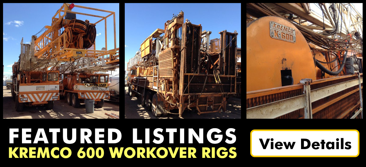 kremco workover rigs for sale usa canada by worldwide oil field